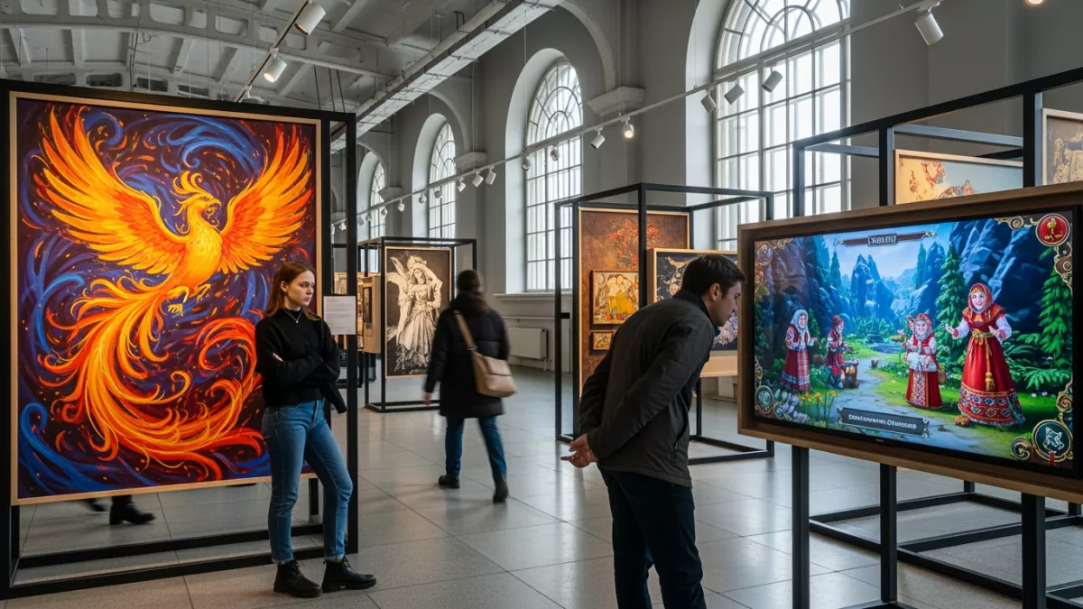 Жар-птица и Кощей поселились на ивановском вокзале