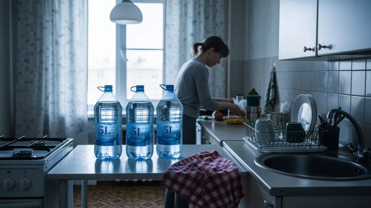 Пятилитровые бутыли стали моделями на выставке в Иванове