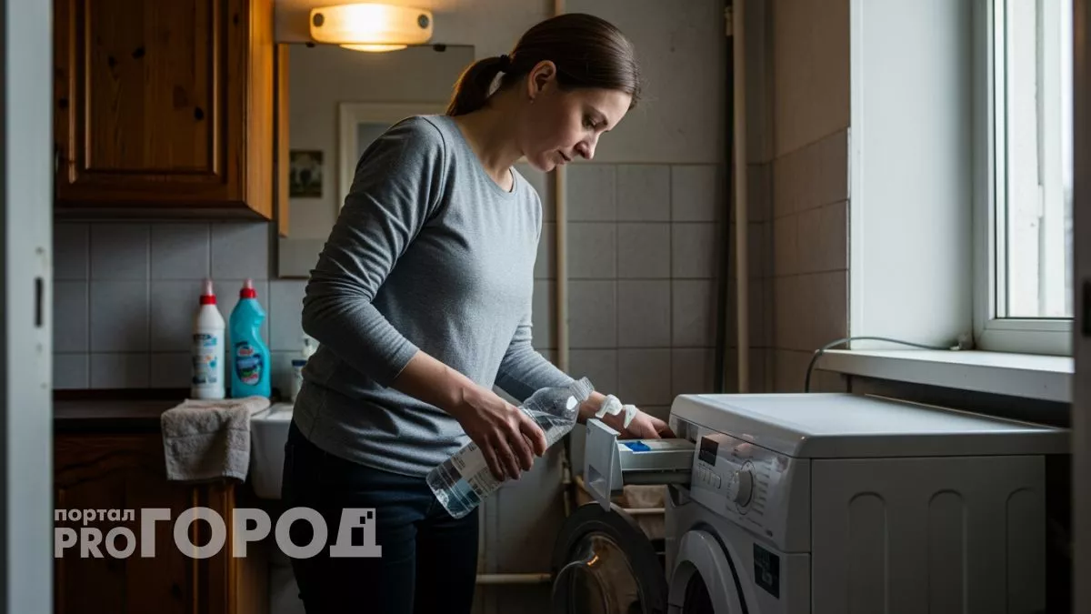 Старая тряпка и 50 рублей превратили вонючую стиралку в идеально чистую за один час