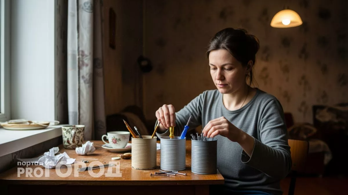 Кофейные банки стали моим секретным оружием против беспорядка и лишних трат на органайзеры