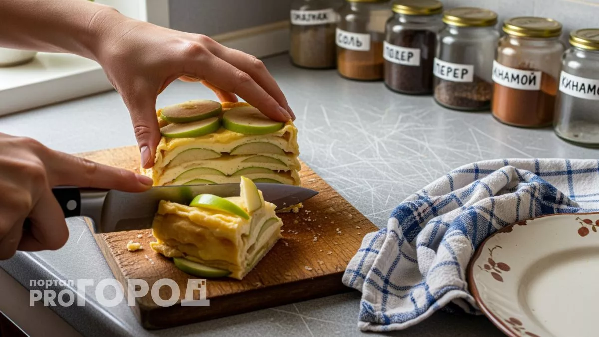 Яблоки буквально растворяются в воздушном тесте: готовлю этот пирог когда хочется чего-то особенного