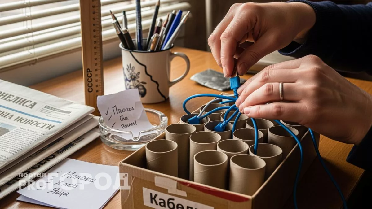 Собираю картонные втулки месяцами и делаю из них органайзеры которые работают лучше магазинных за 3000