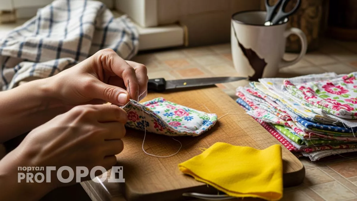 Лоскутки ткани валялись в шкафу пока я не узнала что из них можно сделать для быта