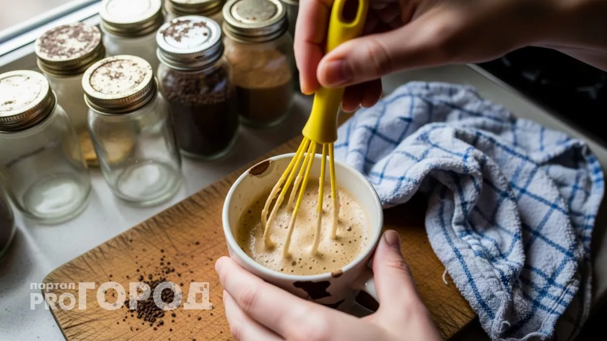 Растворимый кофе взбиваю с водой 3 минуты: получается пышная пена как в дорогих кофейнях