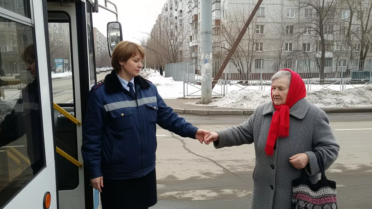 Водитель троллейбуса «уронила» пассажирку прямо в салоне