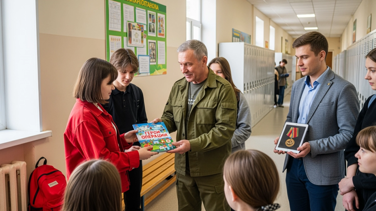 В ивановские школы передали 1,5 тысячи сборников о героях СВО