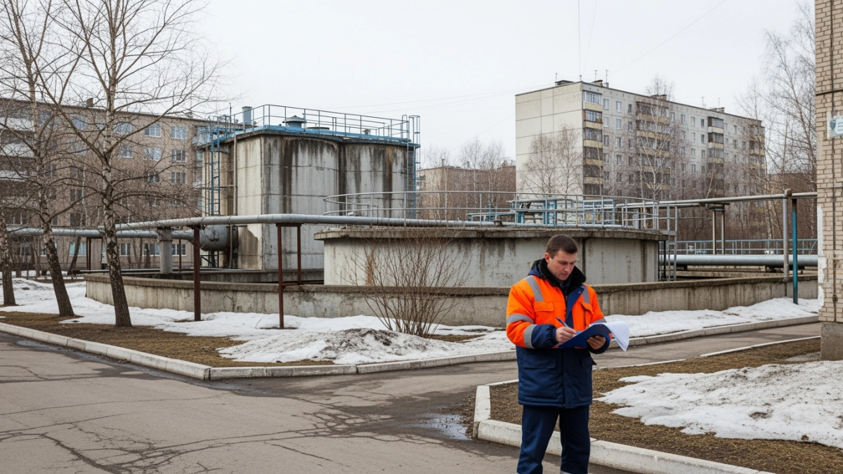 Снеготаяние привело к аварии на очистных сооружениях в Родниках