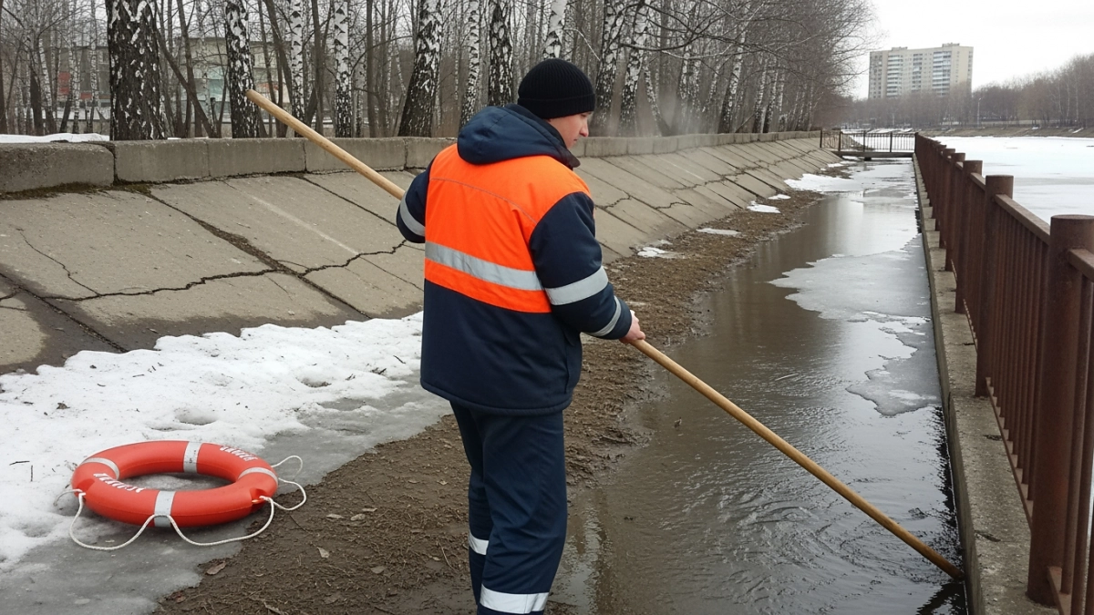 Волга освобождается ото льда на пять дней раньше: муниципалитеты вводят запреты