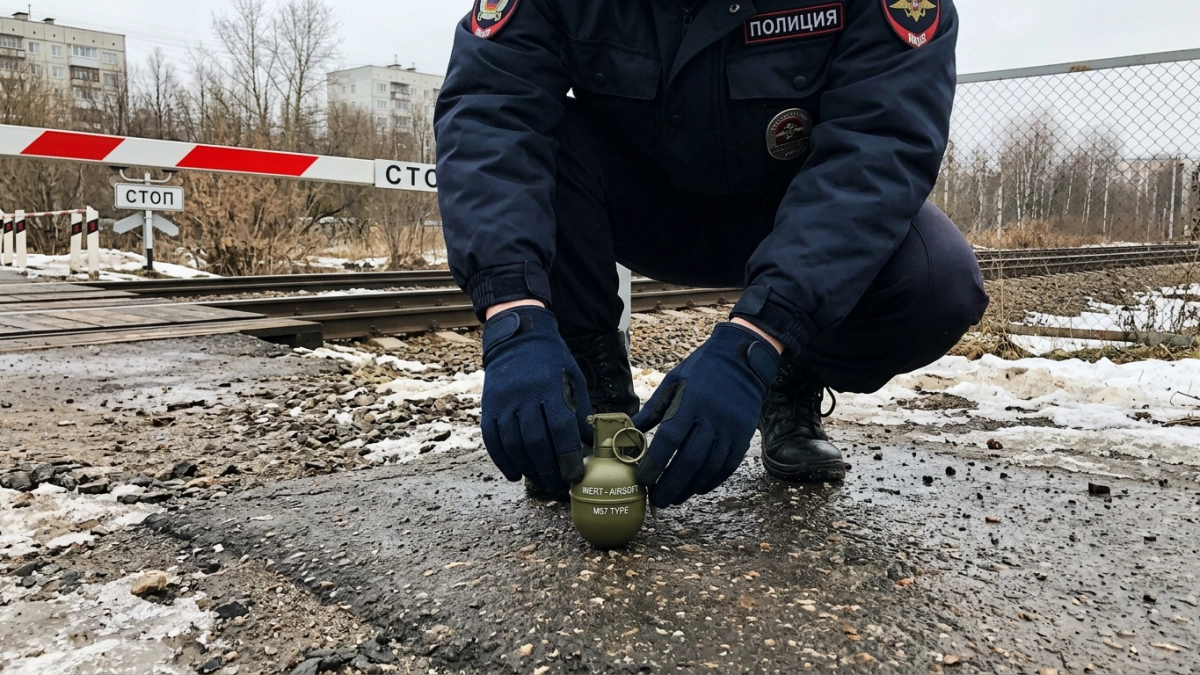 Граната у переезда в Иванове оказалась страйкбольной