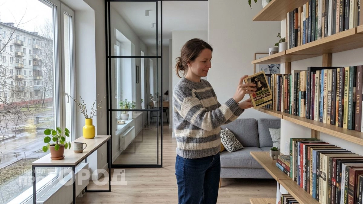 Встроенные ниши и открытые полки вытесняют шкафы-купе из современных квартир