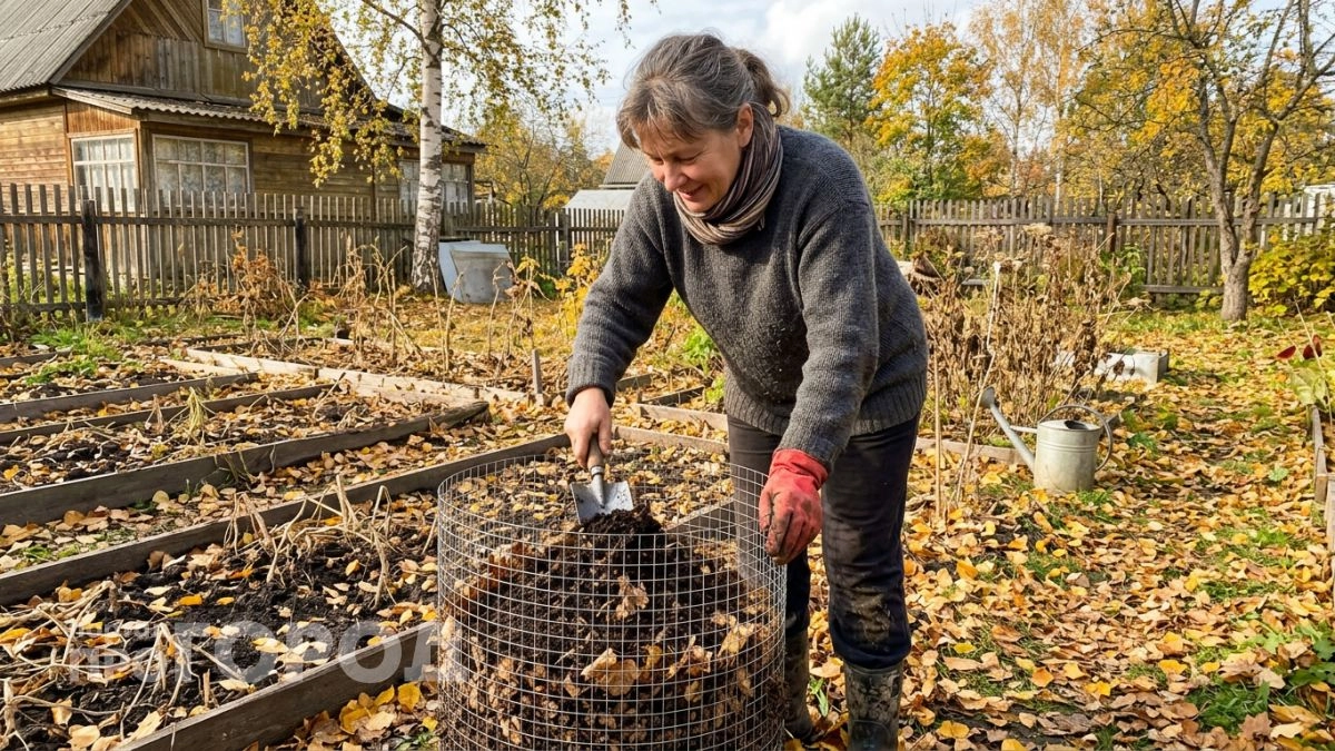 Вместо покупки дорогущей земли собираю в марте обычные листья и делаю из них идеальный бесплатный грунт для рассады