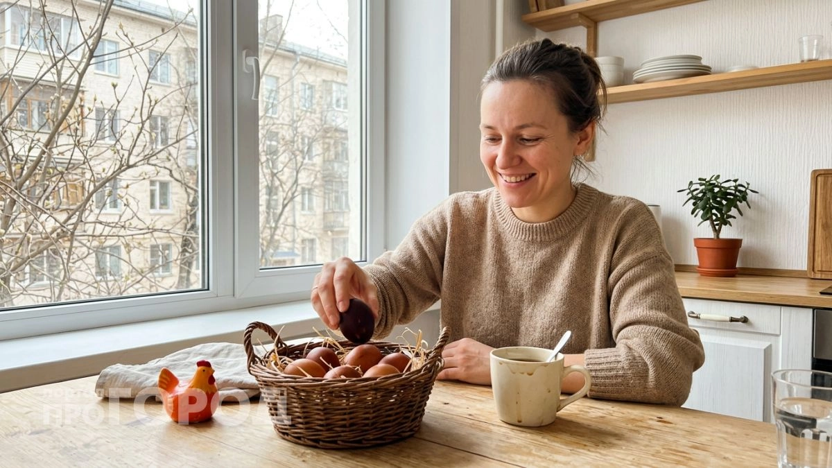 Теперь крашу яйца только в этот цвет и в нужный день, чтобы весь год притягивать деньги и большое счастье