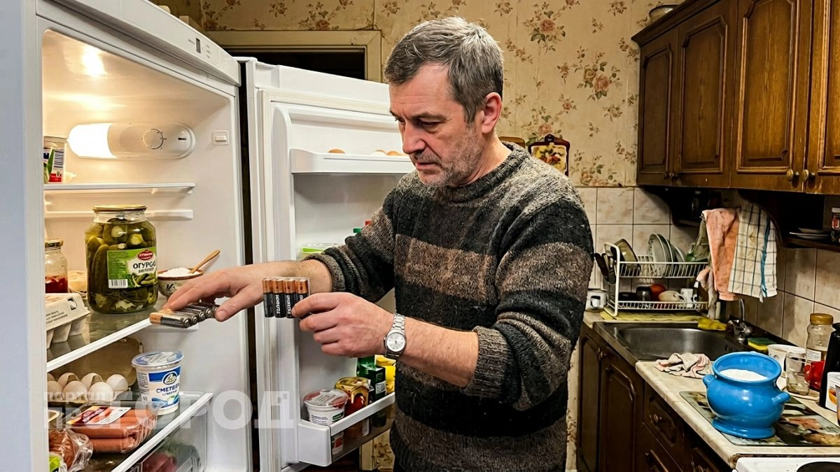 Домашние смеялись, когда я стал класть батарейки к колбасе, но теперь видят, что еда не портится неделями
