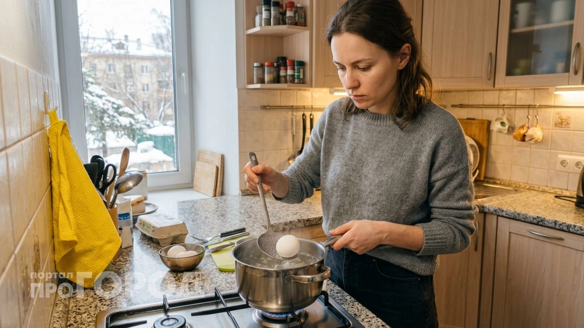 Забудьте про холодную воду — вот в какую на самом деле нужно опускать яйца, чтобы скорлупа слетала сама
