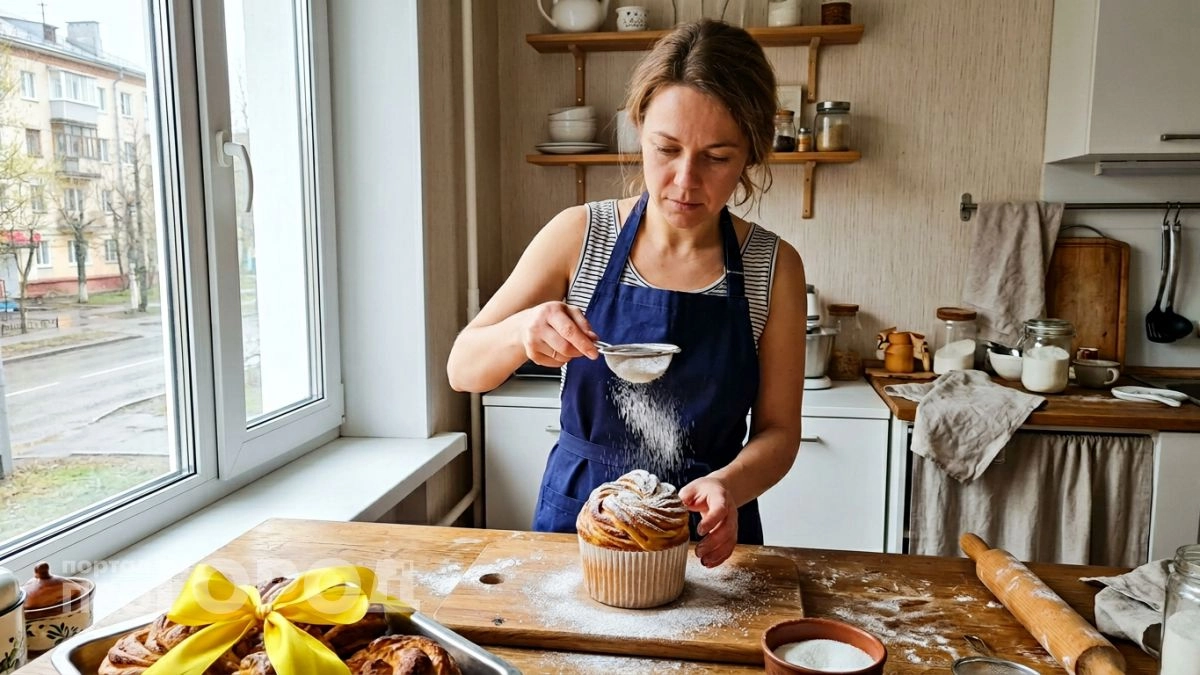 На Пасху 2026 готовлю только краффин с изюмом — слоистый, воздушный и мягкий даже через неделю