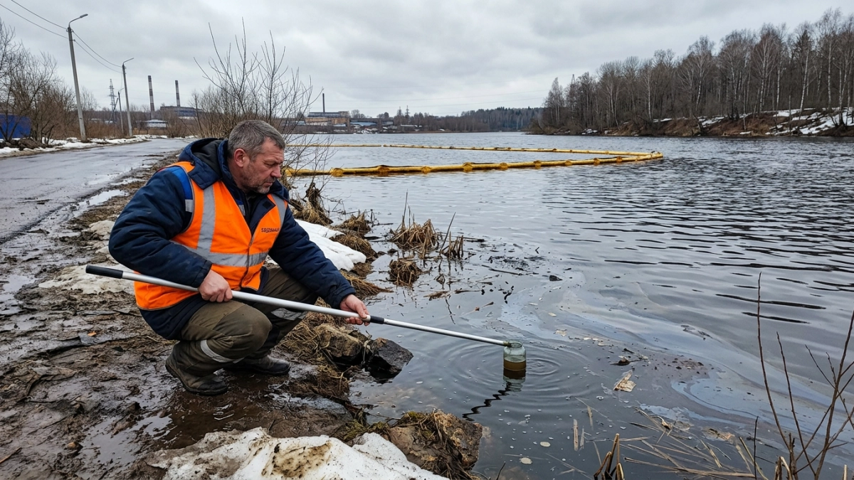 Керосин из разбившегося Ан-22 угрожает питьевой воде Иваново