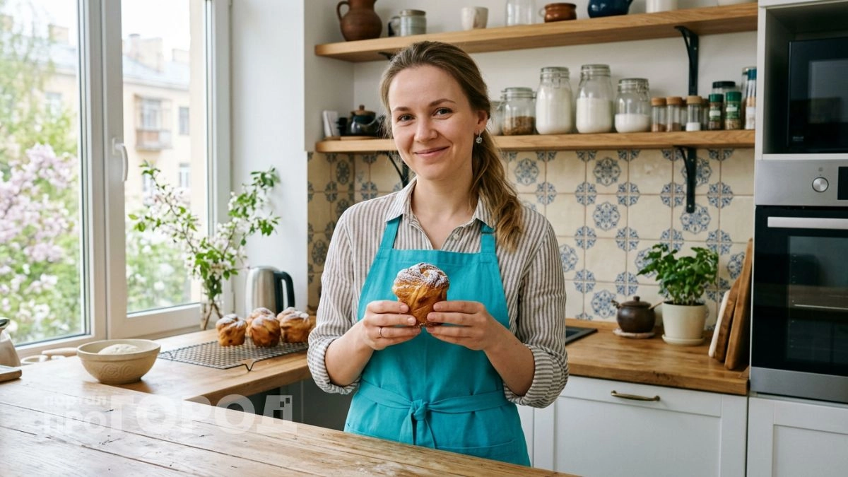 На Пасху 2026 пеку краффин вместо кулича — слоистый, с начинкой, и через пять дней всё ещё мягкий