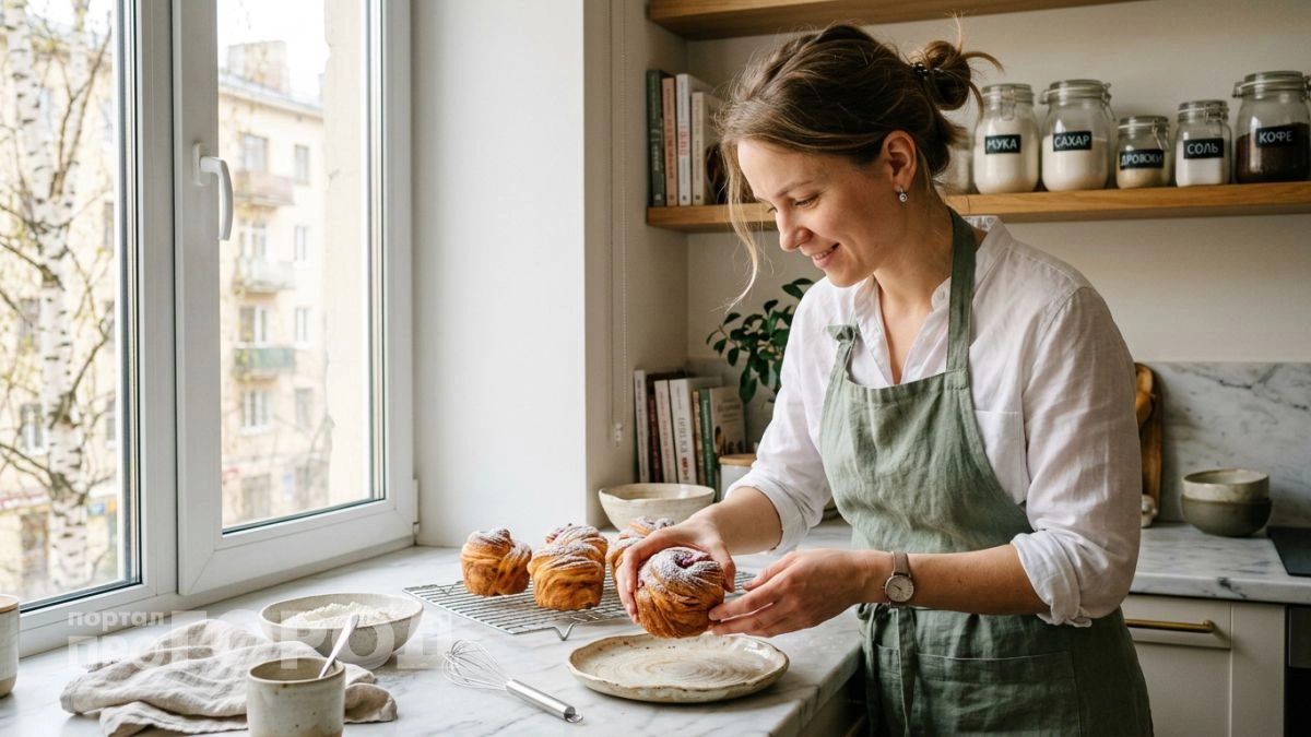 Перешла на краффин к Пасхе 2026 и забыла что такое сухая выпечка — мягкий и слоистый даже на пятый день