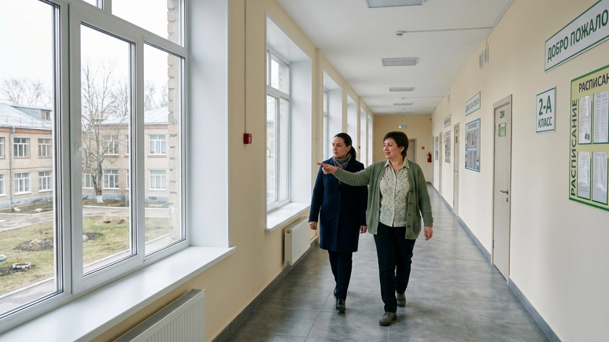 500 учеников школы в Родниках вернутся после каникул в обновлённые классы