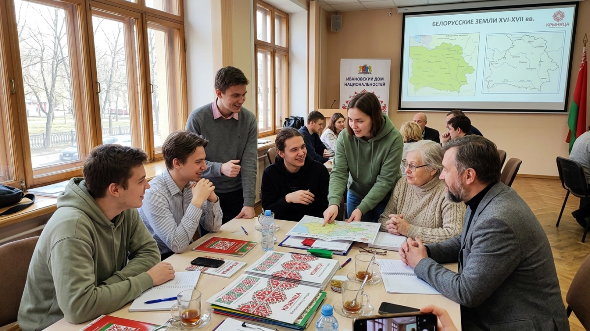 В Ивановском доме национальностей прошла интерактивная лекция о Беларуси