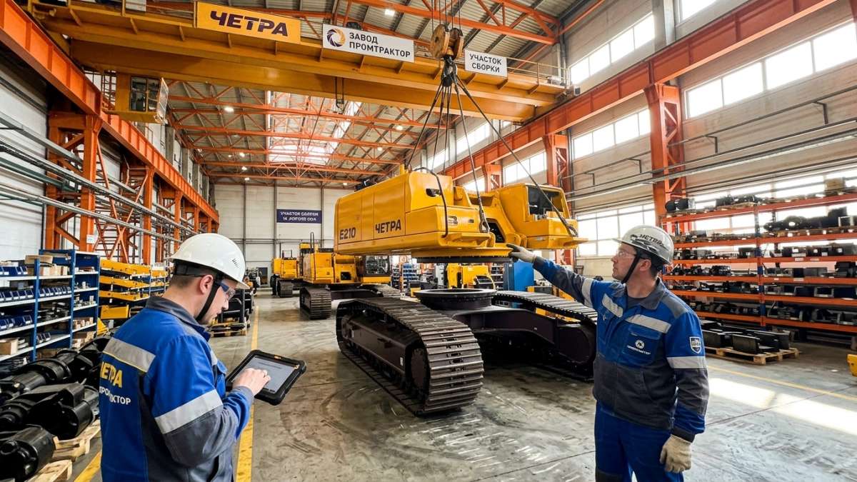 Ивановский завод продал 140 экскаваторов «Четра» за первый год выпуска