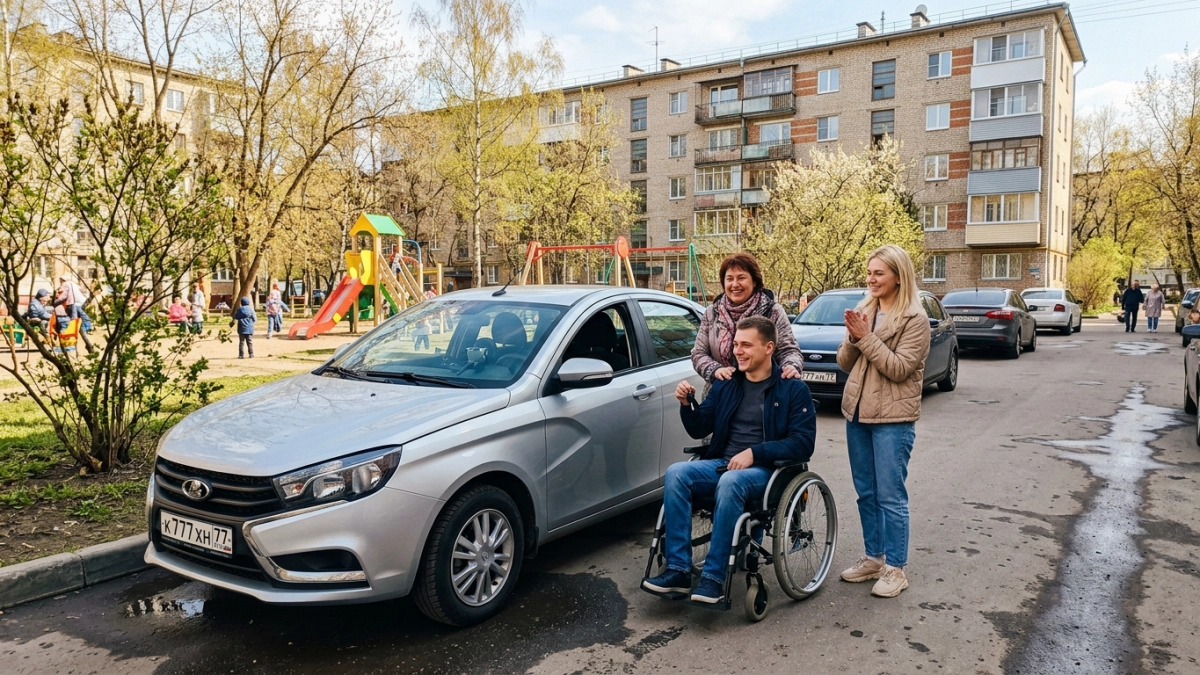 Месяц в «красной зоне» без ног — и снова в колледже: ветеран получил авто