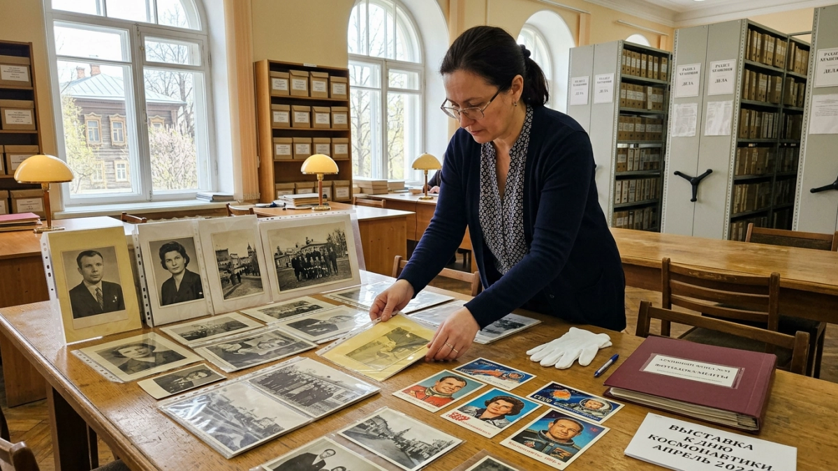 В Иванове откроется выставка с автографами Гагарина и Терешковой