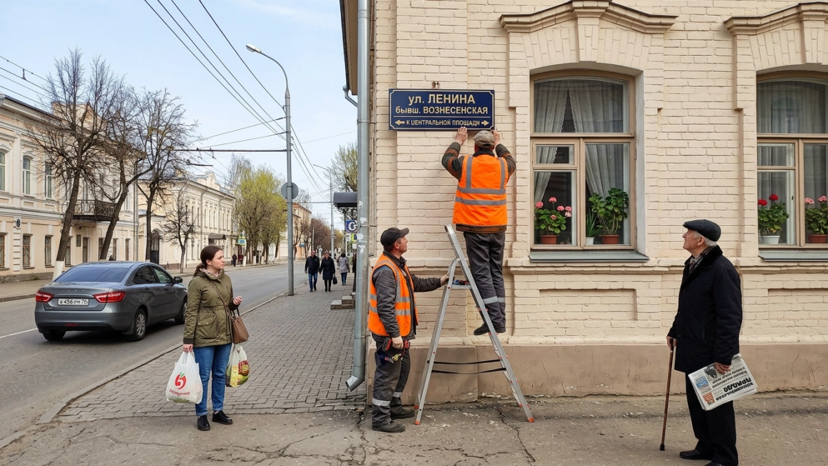Путин одобрил двойные названия улиц: история вернётся на таблички в Ивановской области