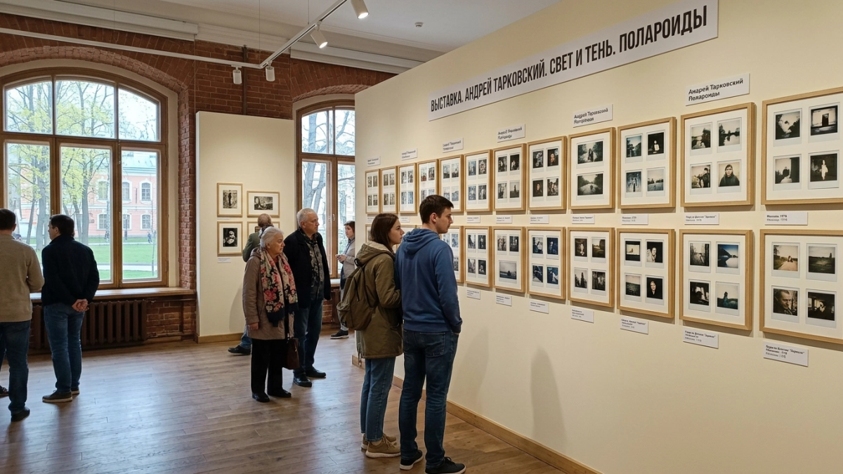 В Юрьевце открылась выставка полароидных снимков Андрея Тарковского