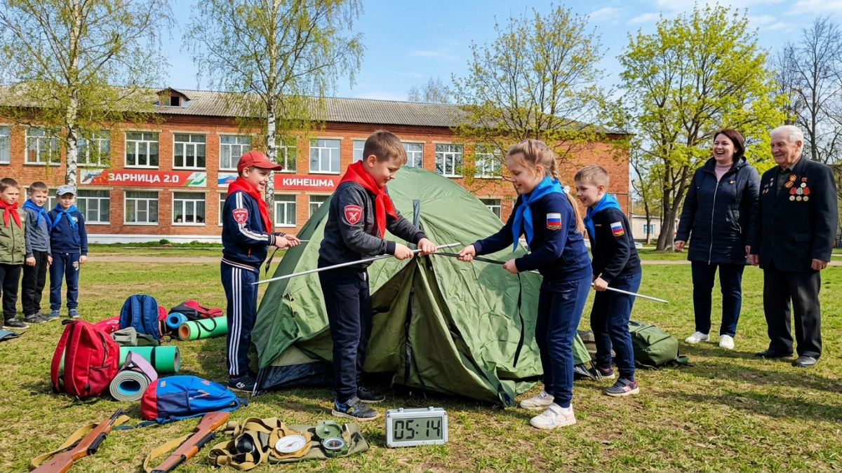 В Кинешме определили победителей «Зарницы 2.0»: школа №8 и гимназия