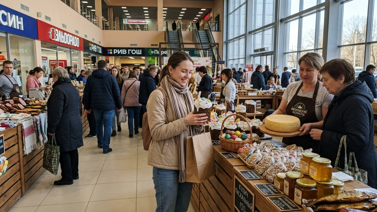 Пасхальный фестиваль фермеров с куличами и сырами откроется в Иванове 11 апреля