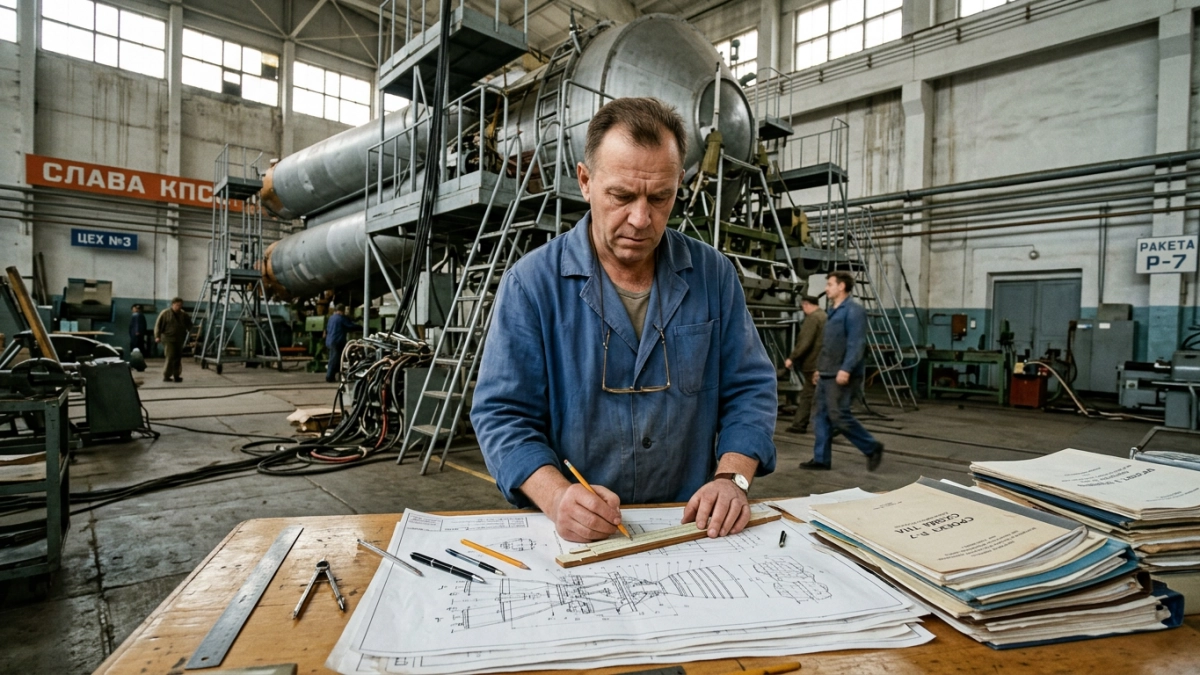 Шуянин Владимир Курбатов: руки, которые собрали ракету Гагарина