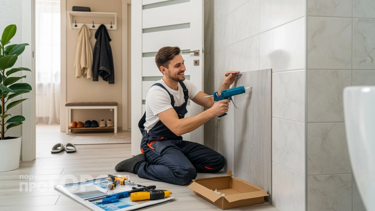 Забудьте про плитку в ванной: этот материал монтируется за день и обходится втрое дешевле привычного кафеля