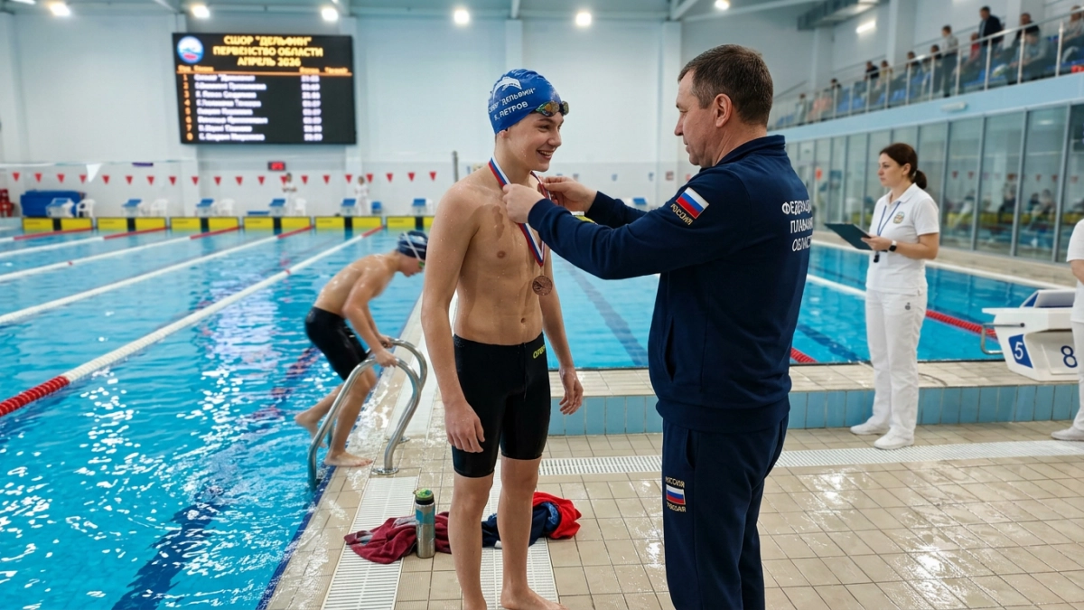 Пловец из Иваново взял бронзу Кубка Попова на дистанции 200 метров