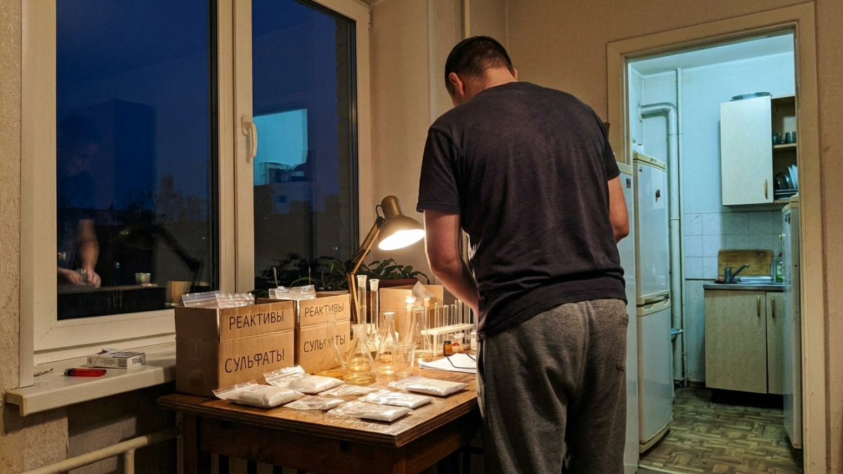 В Ивановской области ликвидировали нарколабораторию: дома «химика» нашли 1,5 тонны реактивов