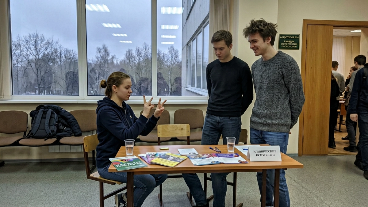 В Ивановском медуниверситете абитуриентов учили нейроиграм и собирать скелет