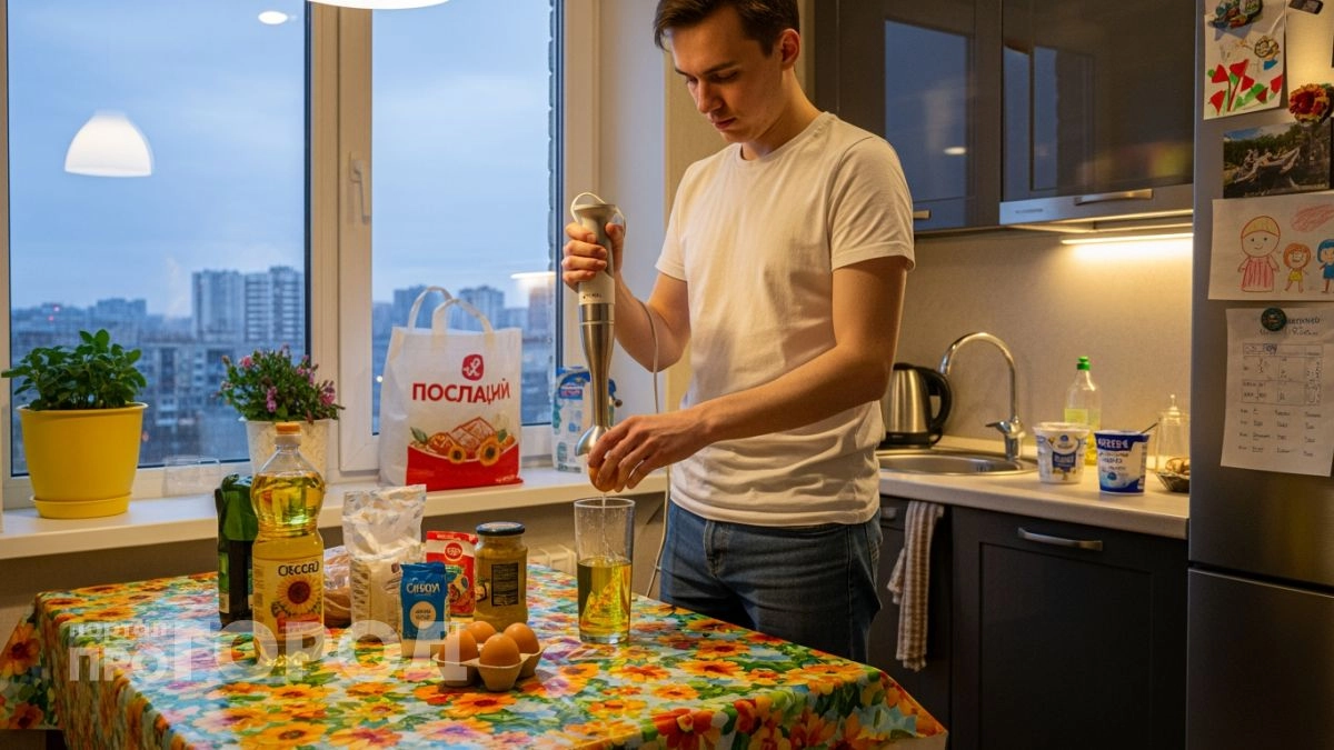 Больше никакой химии в салатах: готовлю домашний соус из трех простых ингредиентов всего за одну минуту