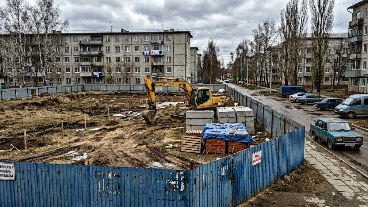 Жилищное строительство в Ивановской области упало на 42% — хуже среднего по России