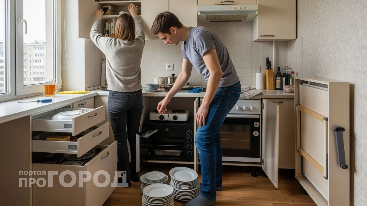 Превратите крошечную кухню в просторное помещение: пять дизайнерских хитростей для расширения пространства