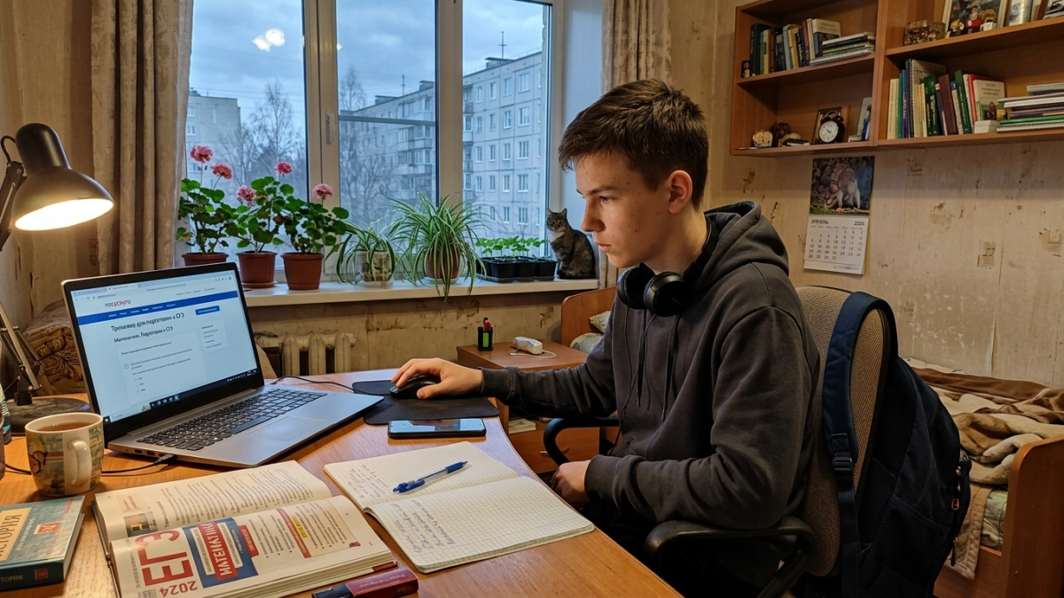 На Госуслугах появился бесплатный тренажёр ЕГЭ по математике и информатике