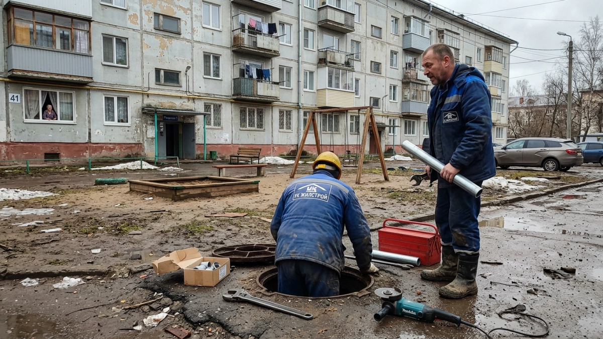 Вода в микрорайоне Гагарина пришла в норму после аварии и паводка