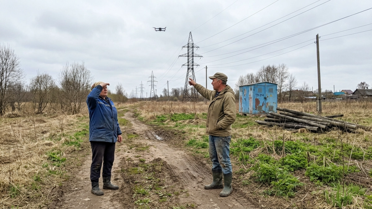 «Россети» запустят дрон над Родниковским районом 17 апреля
