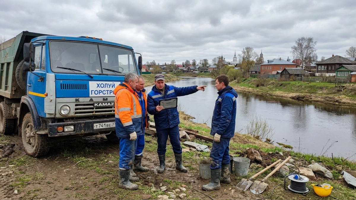 Русло Тезы в Холуе расчистят и углубят до 2027 года