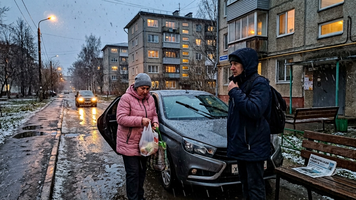 С 19 по 21 апреля в Ивановскую область вернётся мокрый снег и гололедица