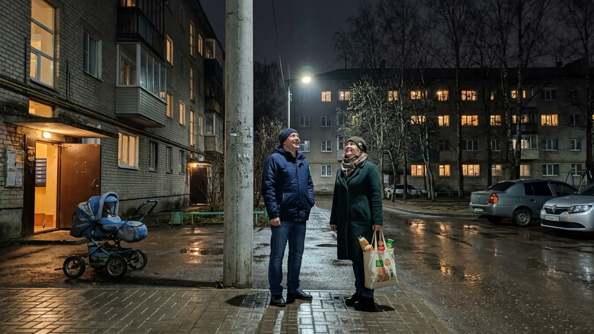 Прокуратура добилась уличного освещения в тёмном районе Кинешмы