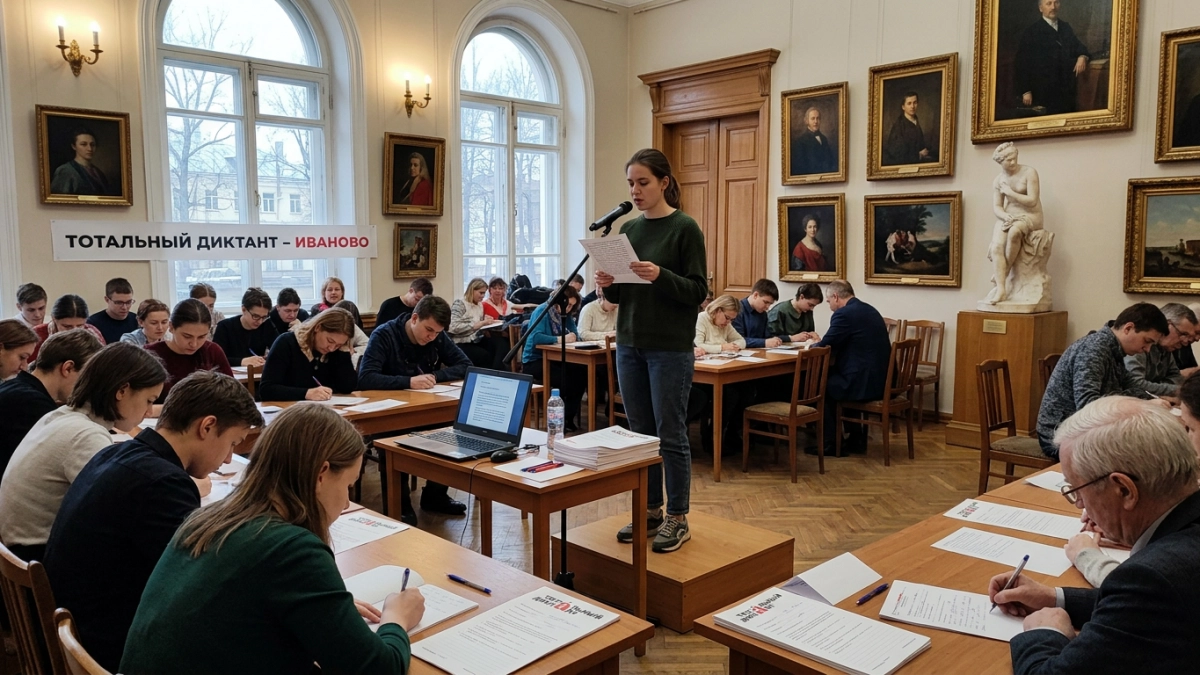 Корреспондент «Барса» прочитала текст о детстве Пушкина на «Тотальном диктанте»