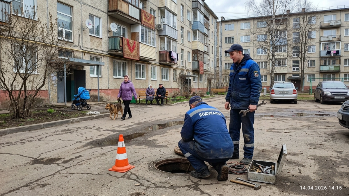 Водоканал устранил 185 засоров и 44 утечки за одну неделю в Ивановской области