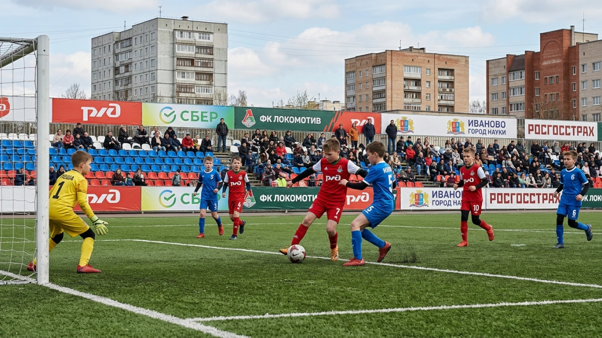 В Иванове стартует «Локобол»: 16 детских команд ЦФО борются за Суперфинал