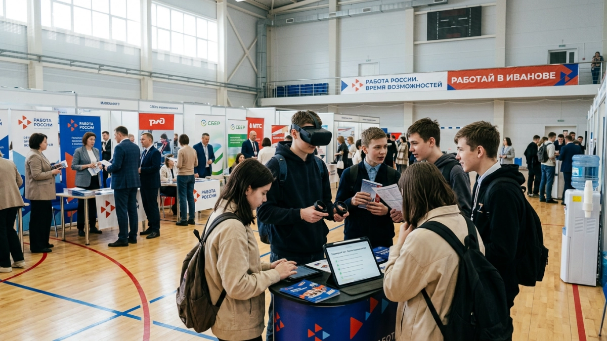 Почти 9000 жителей региона приняли участие в ярмарке вакансий