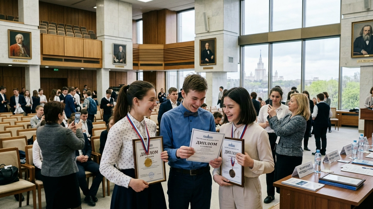Школьники из Кинешмы взяли дипломы 1 степени на всероссийских чтениях Вернадского